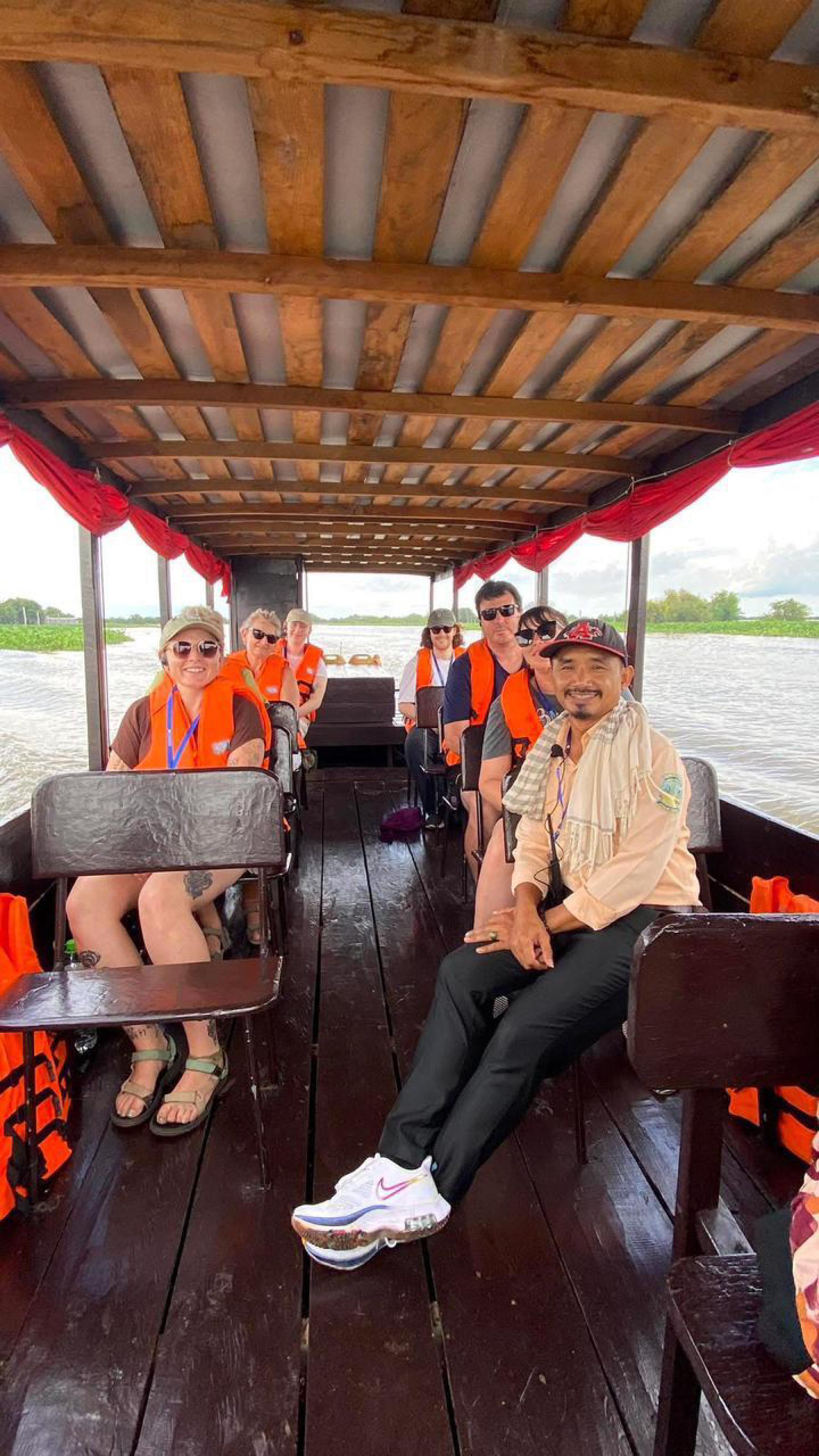 Siem Reap tour with Sony's guide team